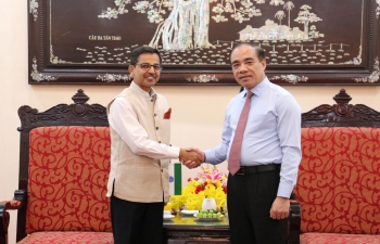 India@75: Ambassador's Visit Tuyen Quang Province to Promote Development Partnership